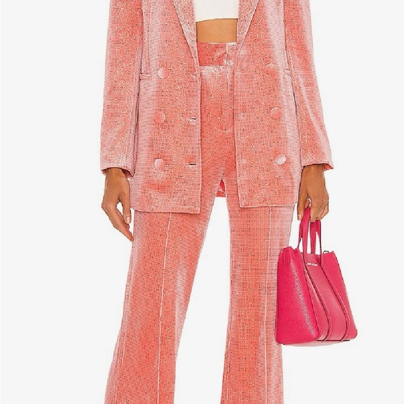 Alice McCall Coral Wide Leg Pantsuit